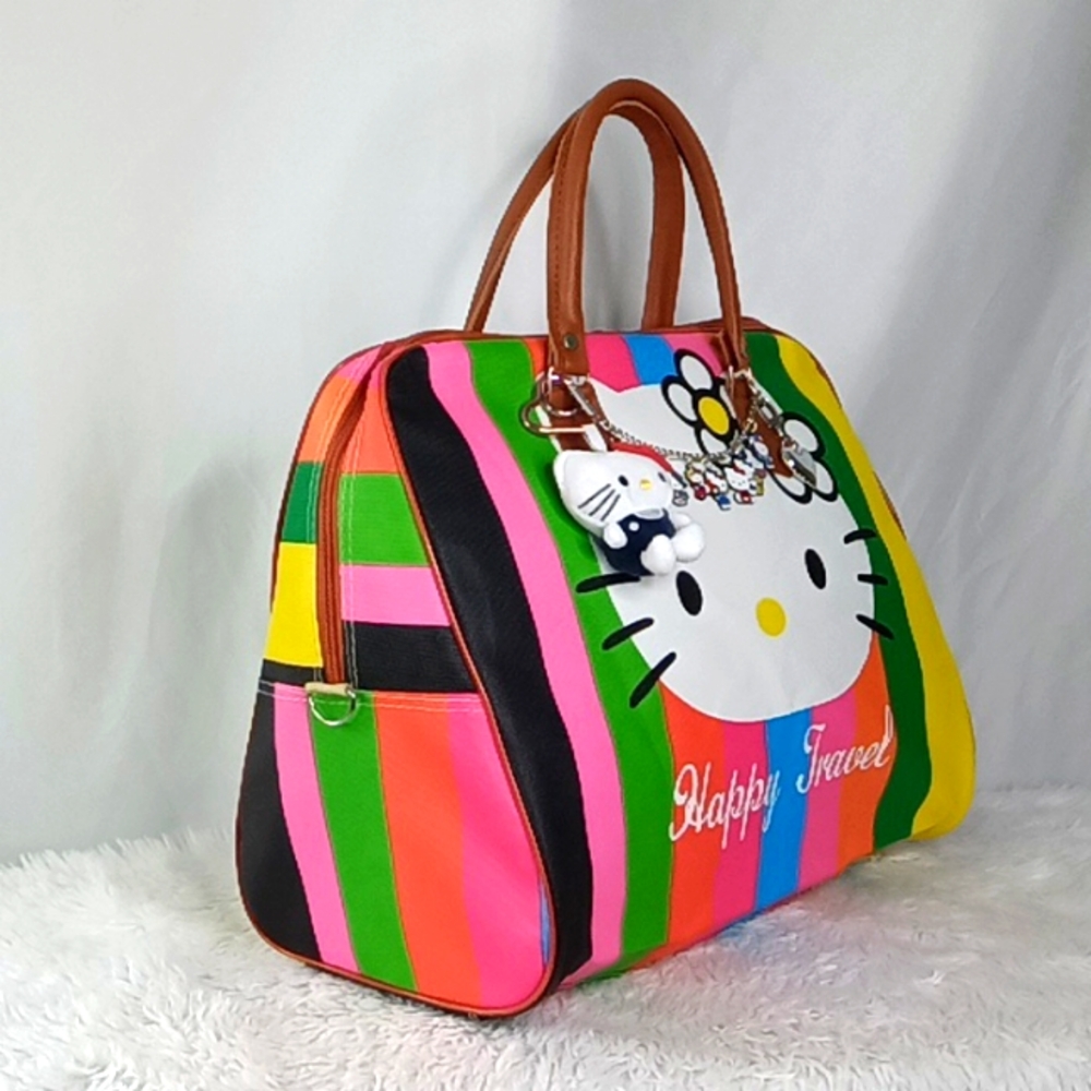 Sanrio Multicolor Hello Kitty "Happy Travel" Bag - Picture 7 of 16